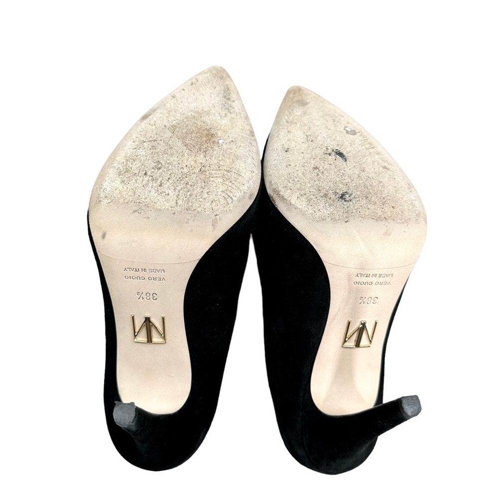 Tamara Mellon Star Cutout Suede Heel Pumps - Picture 7 of 9